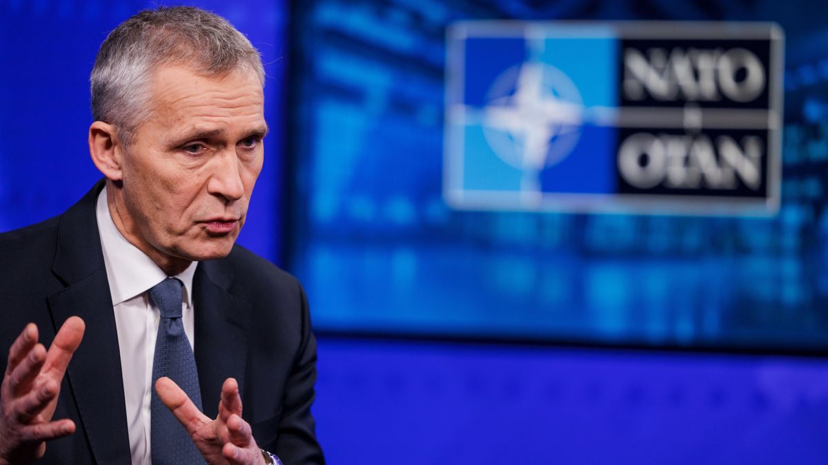 EuropaPress 4953185 29 january 2023 belgium brussels nato secretary general jens stoltenberg EuropaPress 4953185 29 january 2023 belgium brussels nato secretary general jens stoltenberg
