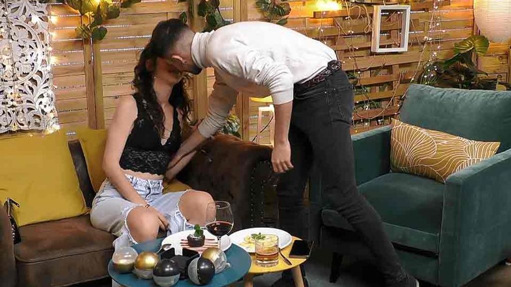 Joseto y Begoña durante su cita en 'First Dates'