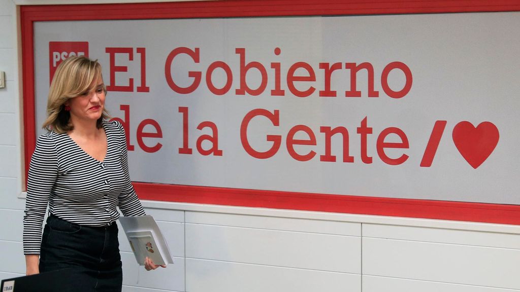 La portavoz del Comité Electoral del PSOE, Pilar Alegría, anuncia la presentación de un proyecto legislativo para reformar la Ley de 'solo sí es sí'