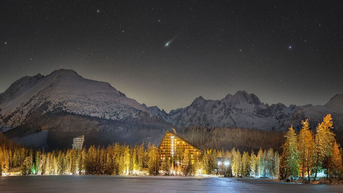 Cometa ZTF desde Eslovaquia