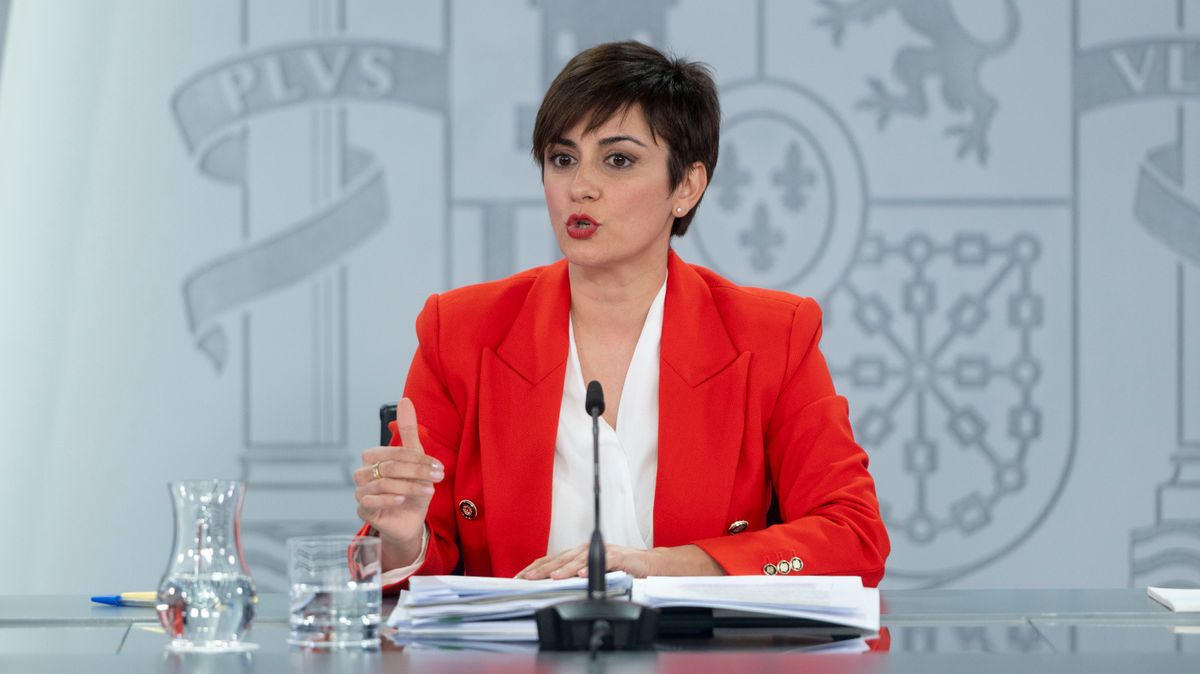 La portavoz del Gobierno, Isabel Rodríguez La portavoz del Gobierno, Isabel Rodríguez