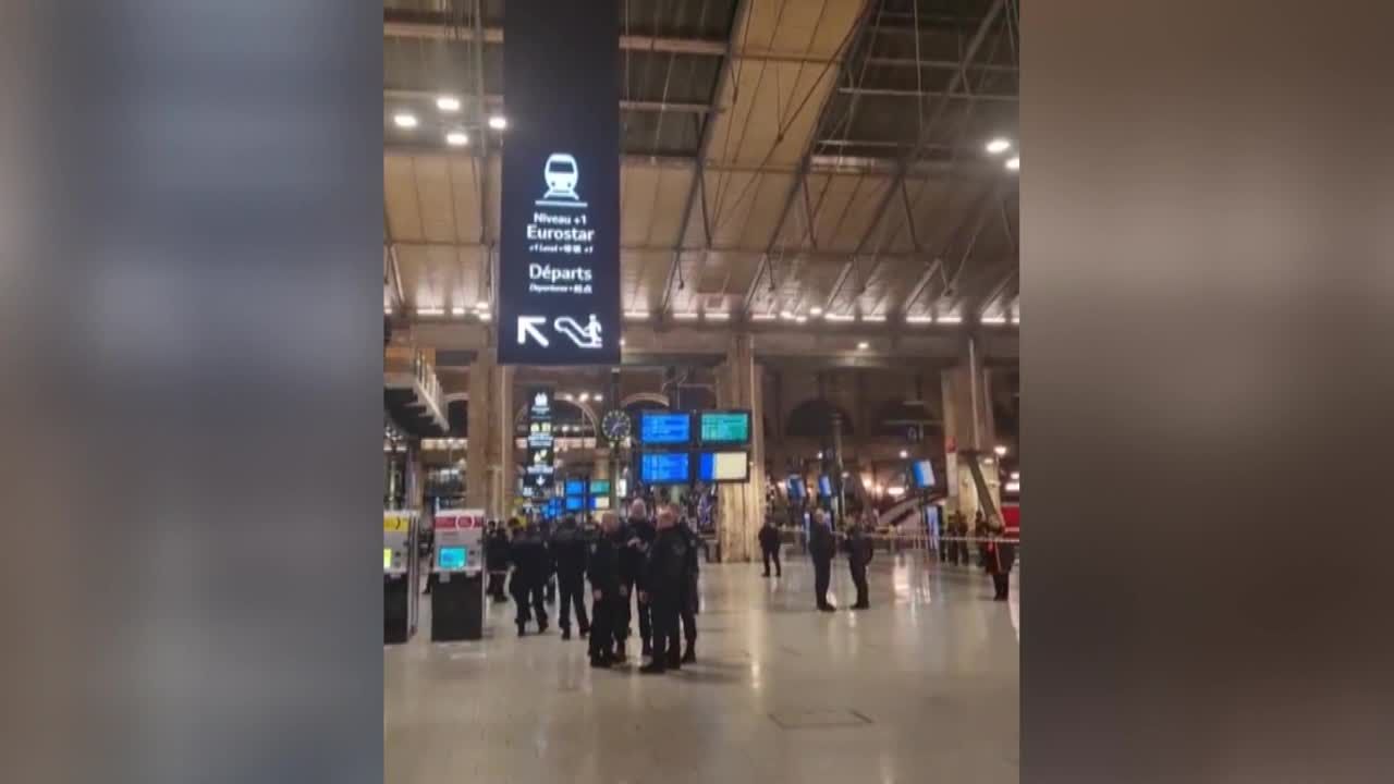 Un hombre hiere a seis personas en un ataque con cuchillo en la estación del Norte de París