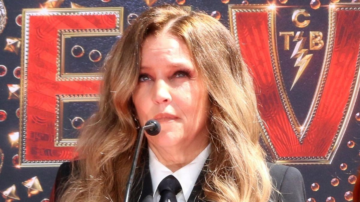 La cantante Lisa Marie Presley