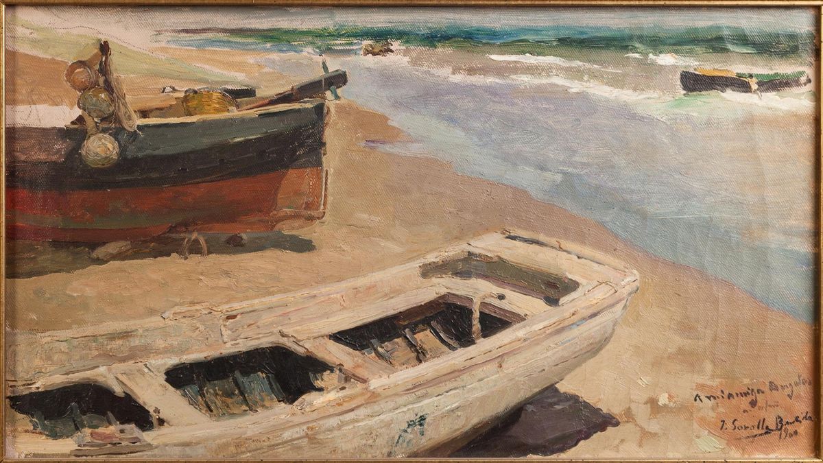 Una Marina de Joaquín Sorolla Una Marina de Joaquín Sorolla