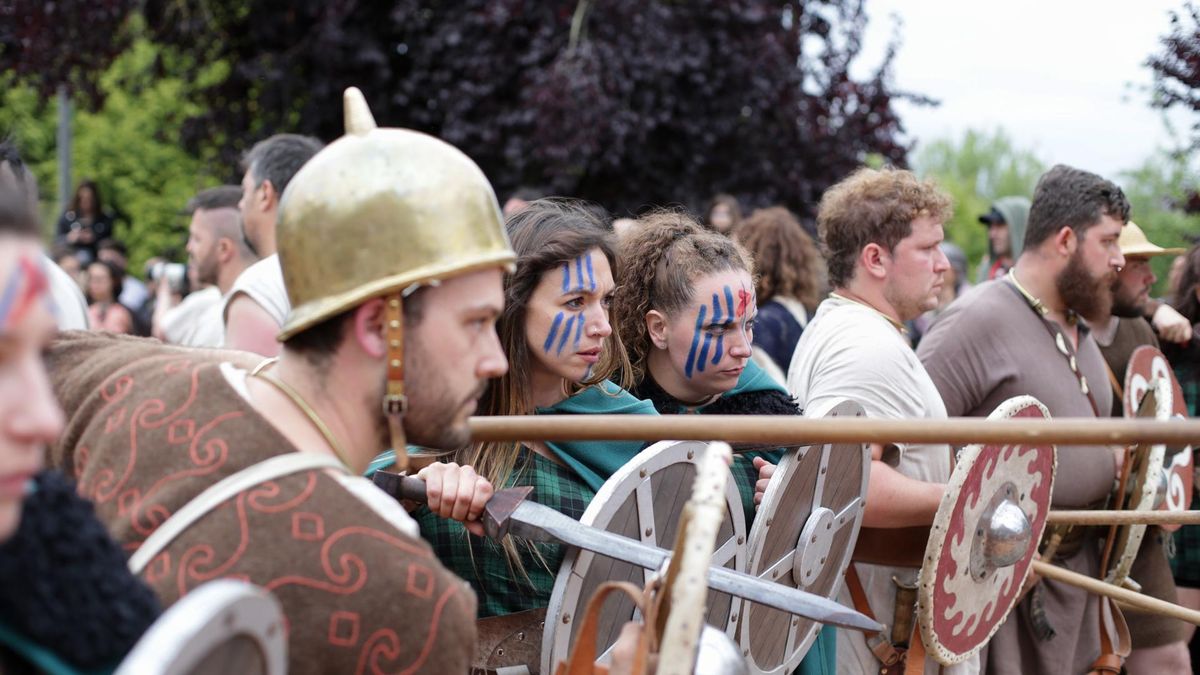 Archivo - Último día de la festividad de Arde Lucus 2022, a 12 de junio de 2022, en Lugo, Galicia (España). Del 9 al 12 de junio de 2022, Lugo ha acogido el Arde Lucus, una festividad que nace con la intención de rememorar la fundación de la ciudad de Lug Archivo - Último día de la festividad de Arde Lucus 2022, a 12 de junio de 2022, en Lugo, Galicia (España). Del 9 al 12 de junio de 2022, Lugo ha acogido el Arde Lucus, una festividad que nace con la intención de rememorar la fundación de la ciudad de Lug