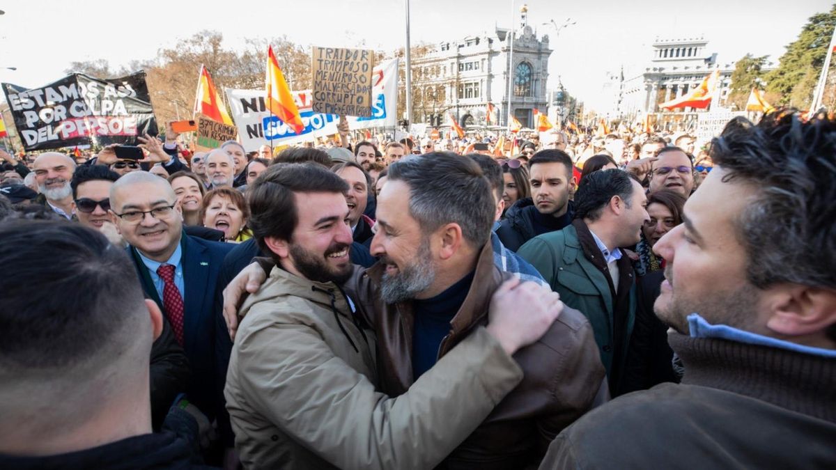 García-Gallardo señala en Madrid que España está gobernada por 'una banda de comunistas, golpistas y filoterroristas'