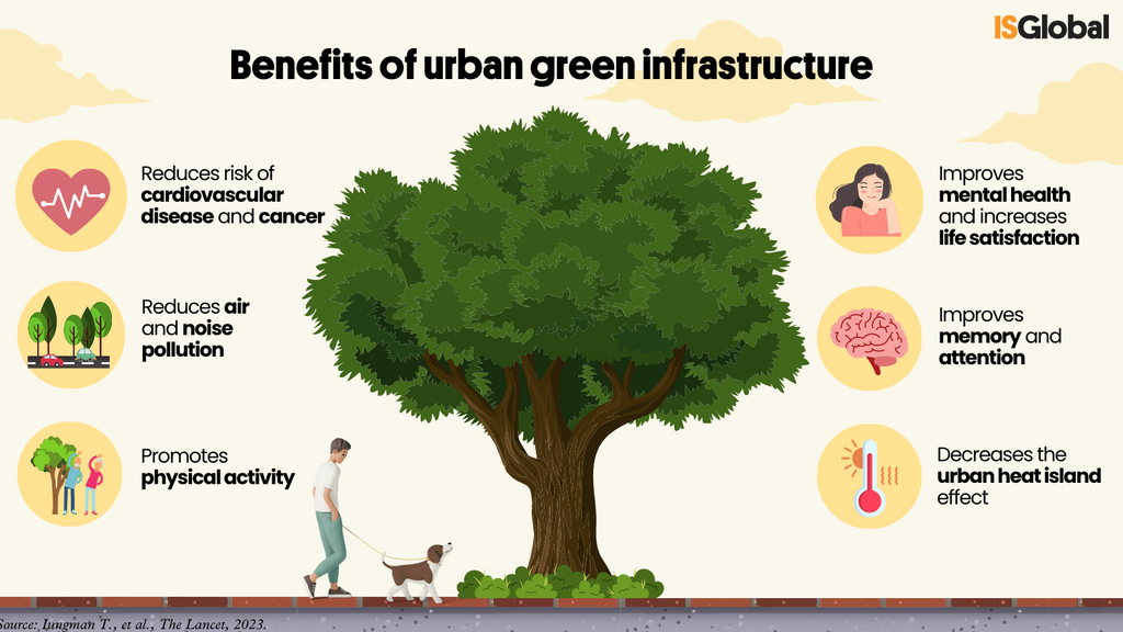 Beneficios de los árboles en las ciudades