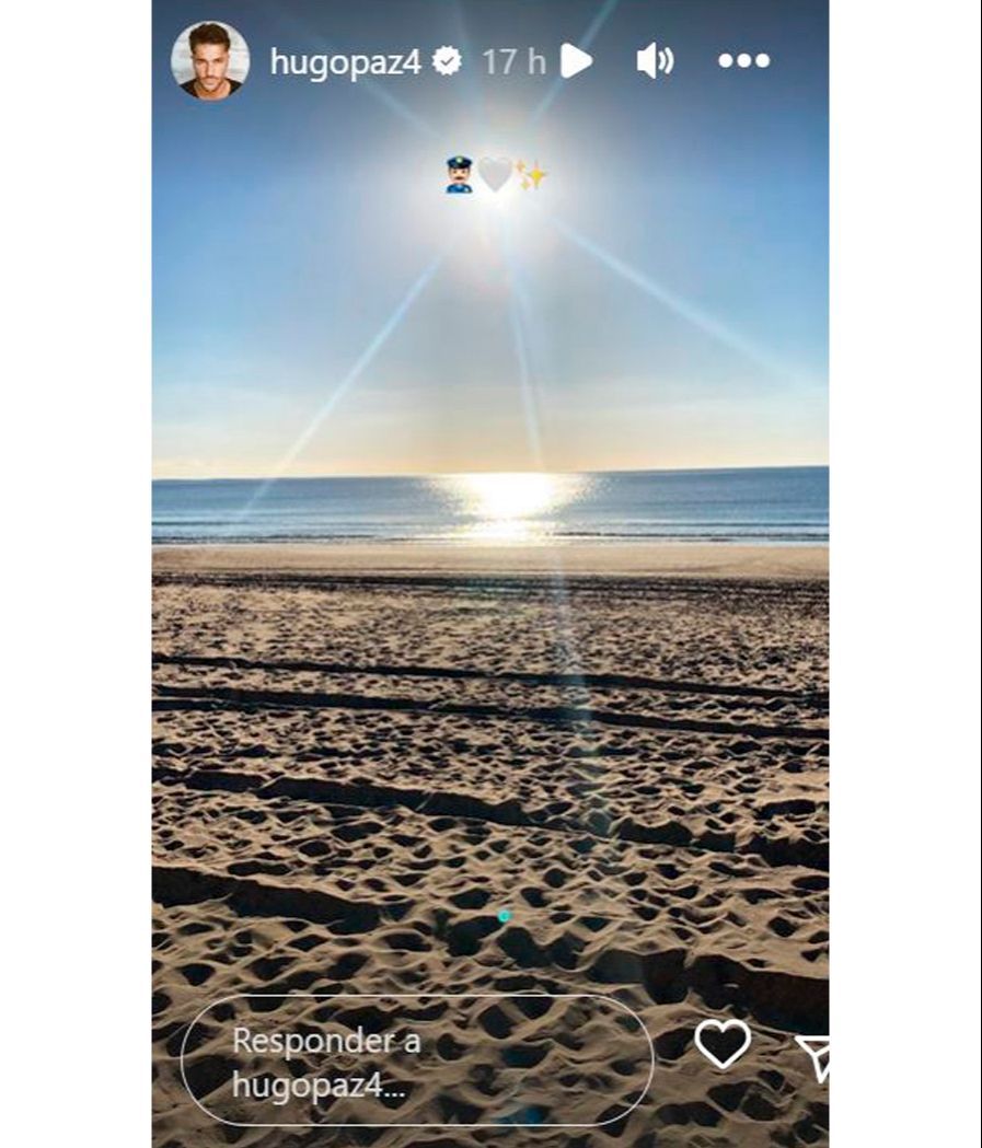 La imagen con la que Hugo Paz ha recordado a su padre