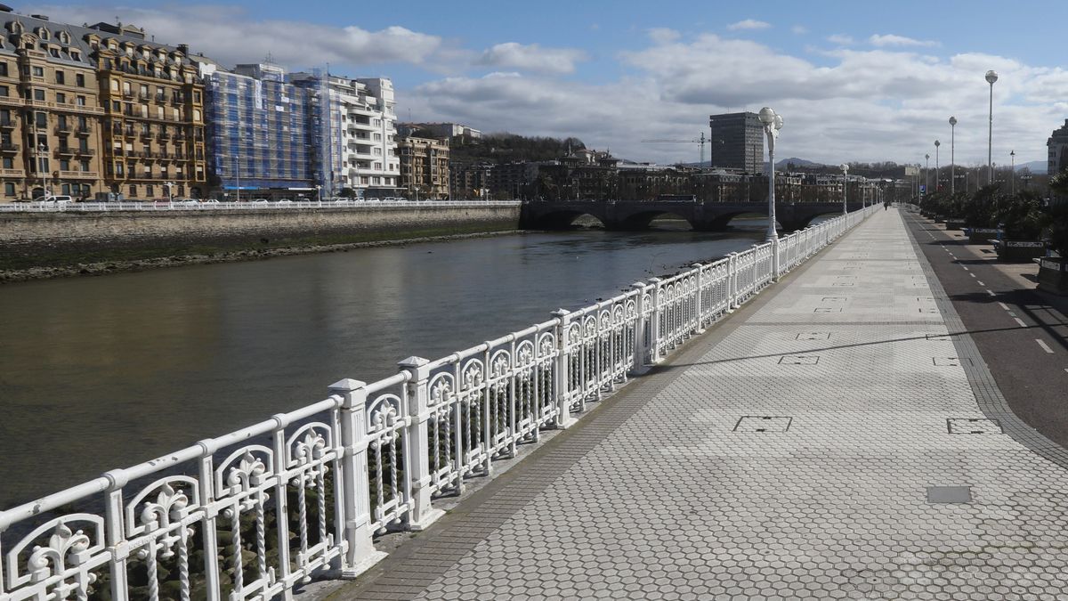 Paseo de La concha de San Sebastián