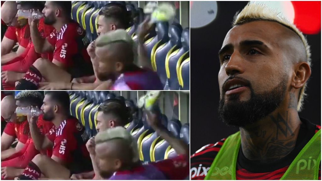 Arturo Vidal se juega el puesto ante el Real Madrid: cabreo y recado se su entrenador en el Flamengo