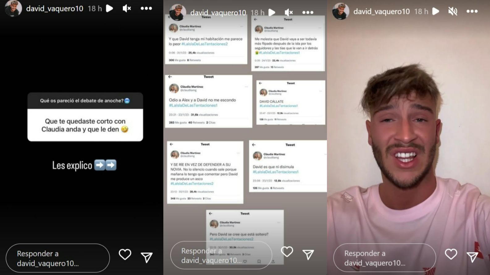 David responde a Claudia