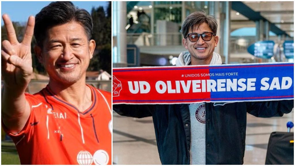 El jugador más viejo del mundo tiene nuevo equipo: Kazu Miura llega a Portugal a los 55 años