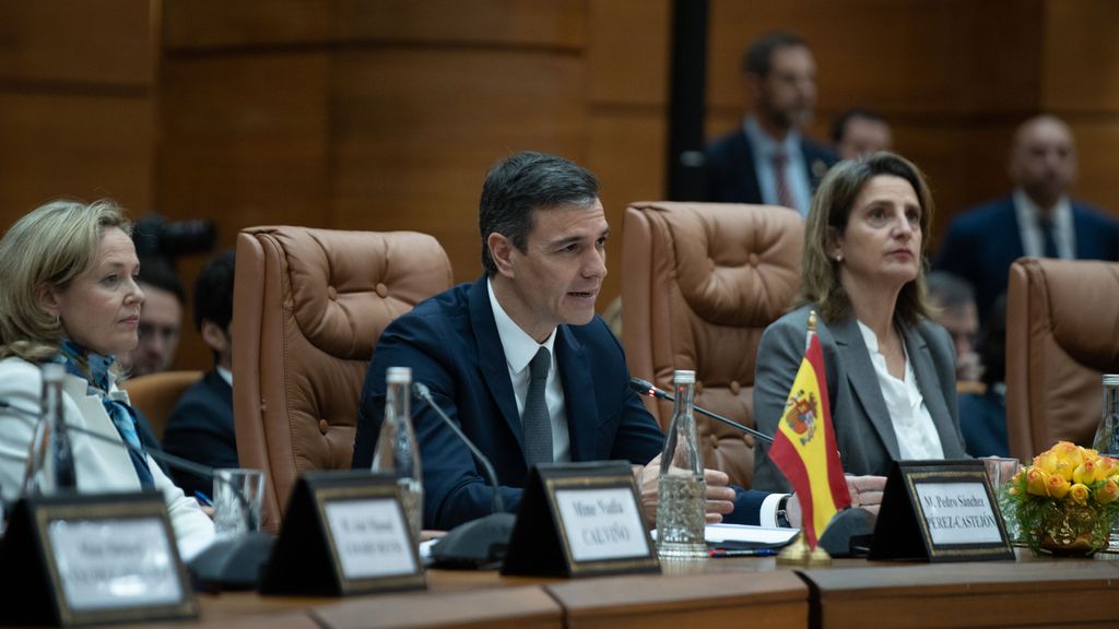 El presidente del Gobierno, Pedro Sánchez, en la Reunión de Alto Nivel con Marruecos