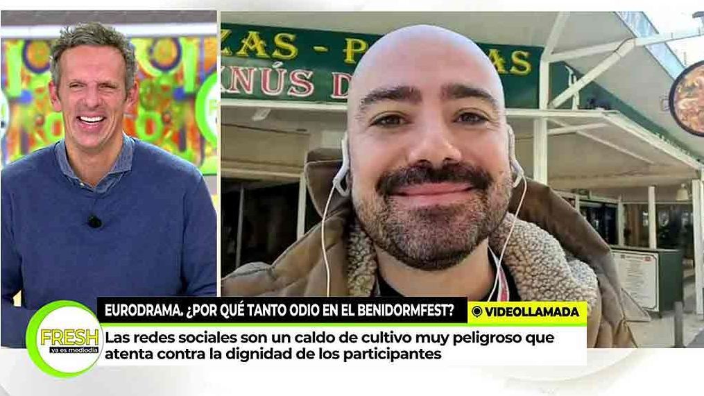 Juanma Fernández, sobre los haters del Benidorm Fest: “Más terapia”