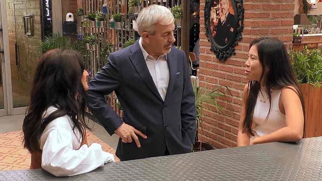 Mar e Inma durante su paso por 'First Dates'