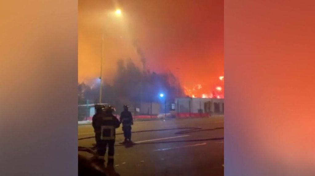 Alerta en Valparaíso, Chile, por los incendios