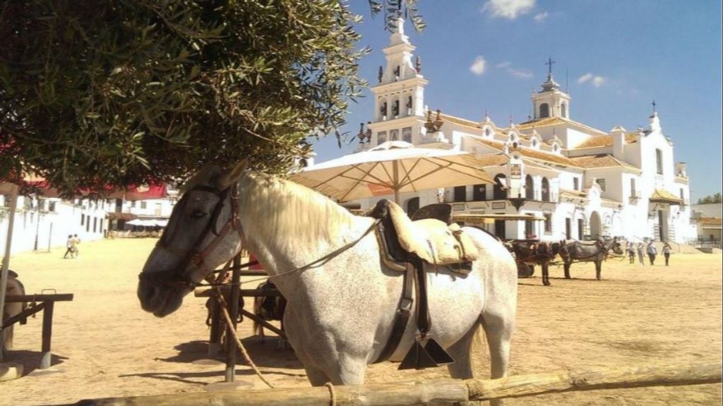 Imagen de archivo de la aldea de El Rocío