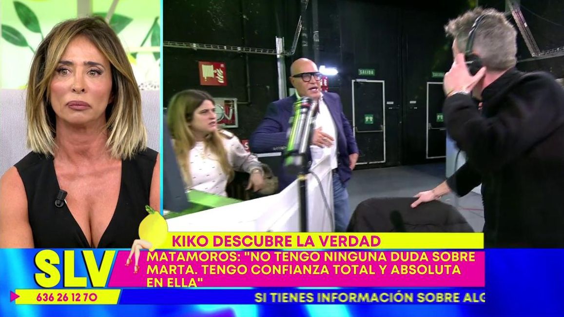 Kiko Matamoros amaga con abandonar el plató de 'Sálvame' ante las especulaciones sobre su novia: "No hay ni media prueba que sostenga este aquelarre"