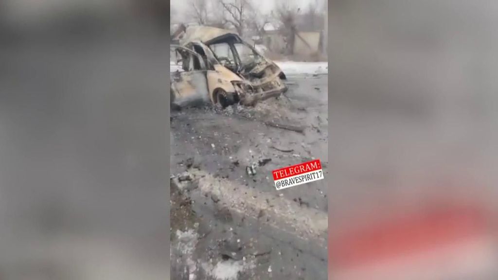 La dureza de los ataques rusos en Kramatorsk deja civiles muertos tras la caída de un misil