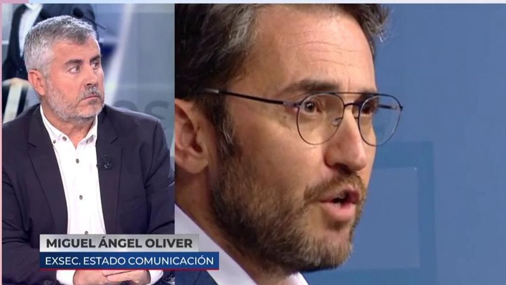 Miguel Ángel Oliver responde a Máximo Huerta: "No ha sido elegante"