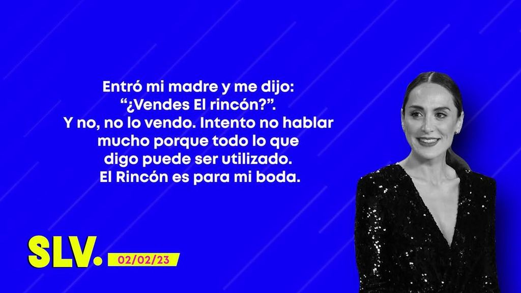 Tamara Falcó desmiente que venda 'El Rincón': "No sabemos muy bien de dónde sale la noticia"