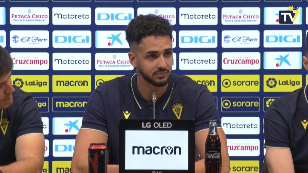 La emotiva presentación de Chris Ramos, el nuevo fichaje del Cádiz Club de Fútbol