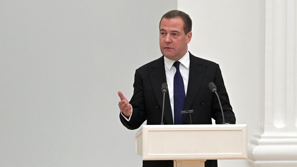El vicepresidente del Consejo de Seguridad ruso, Dimitri Medvedev