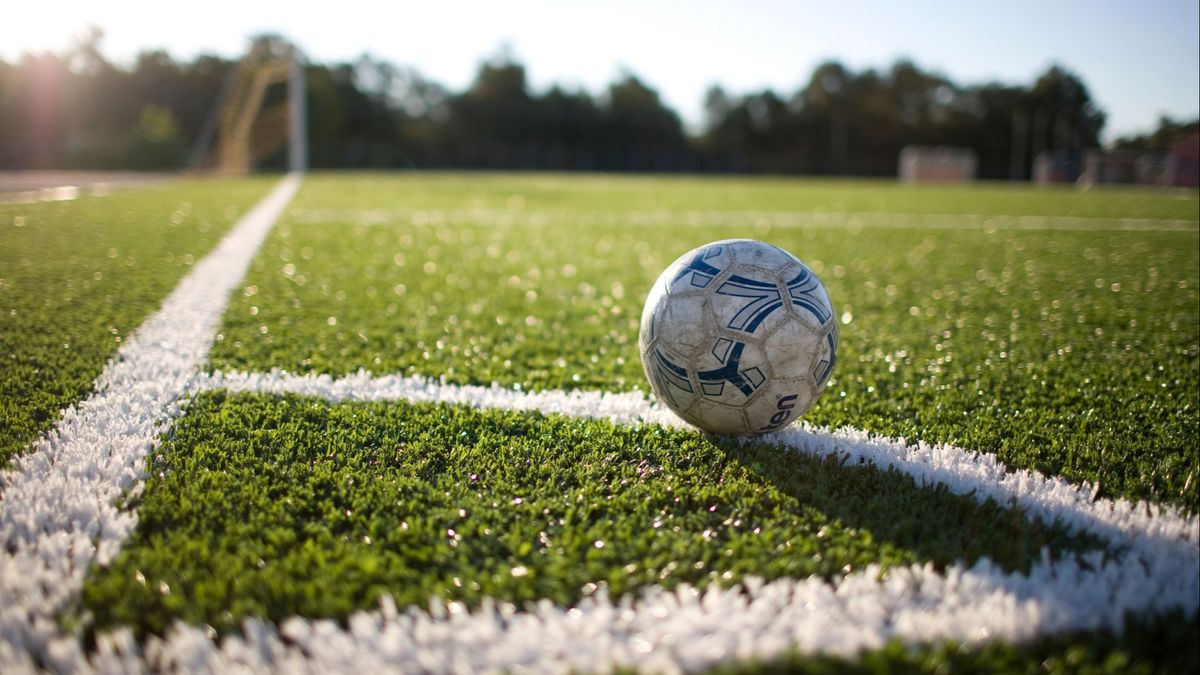 Imagen de archivo de un campo de fútbol