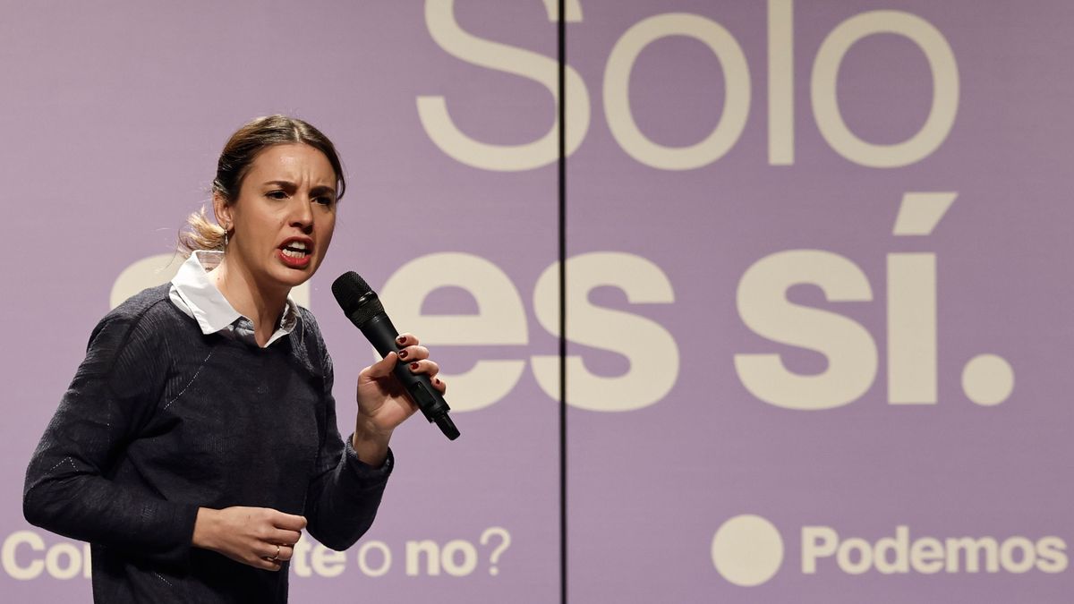 Irene Montero, dispuesta a aceptar las condiciones del PSOE para la Ley del 'solo sí es sí'