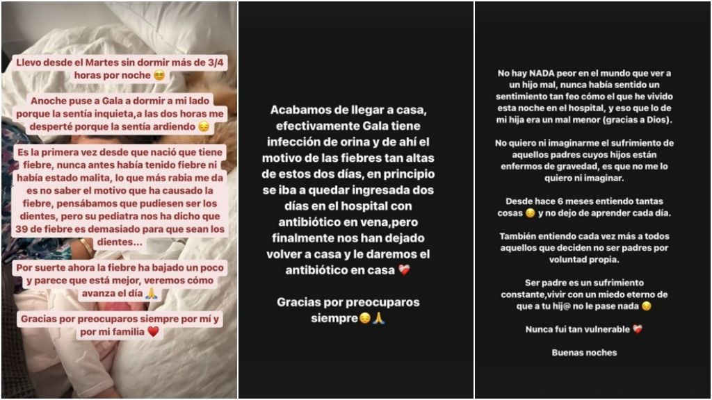 Violeta Mangriñán cuenta lo que le ocurre a su hija Gala