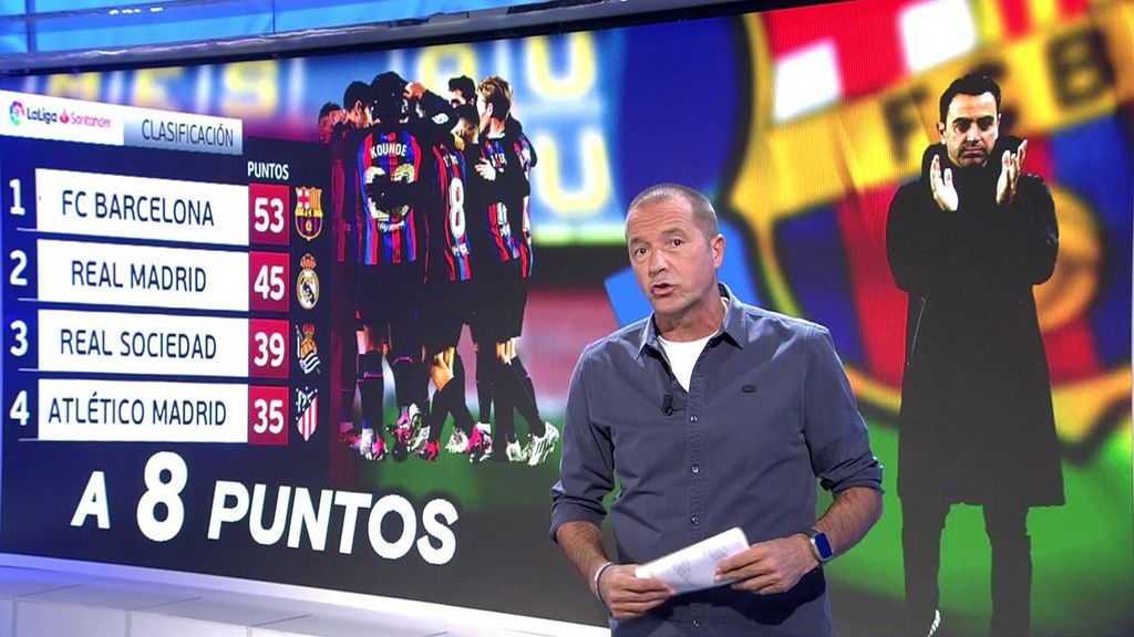 "Este Barcelona está haciendo unos números de récord"