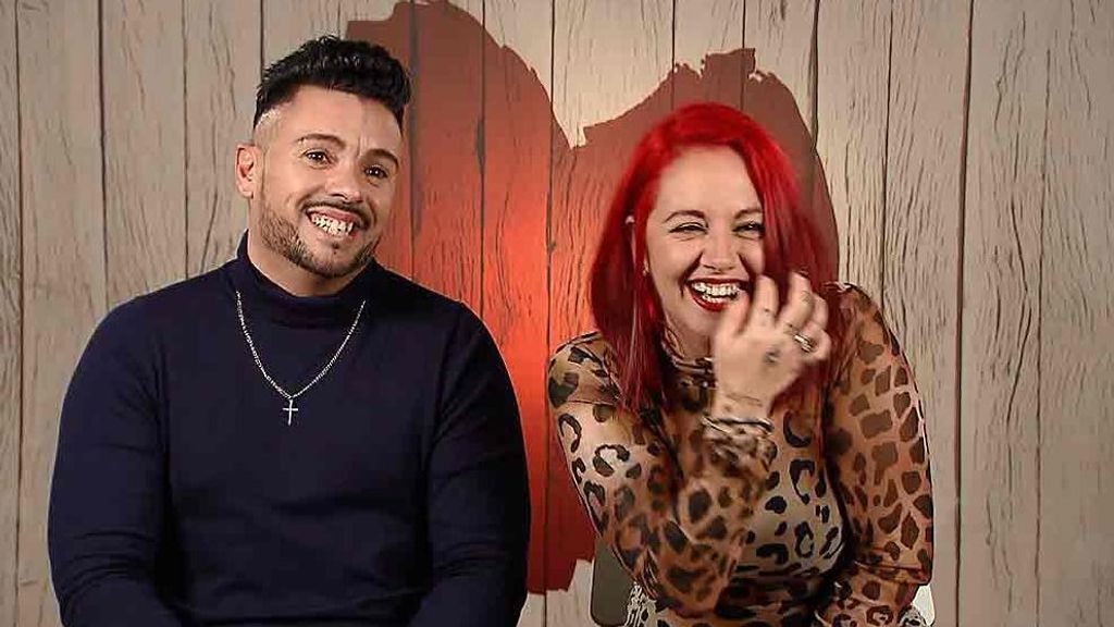 Daniel y Carmen durante su cita en 'First Dates'