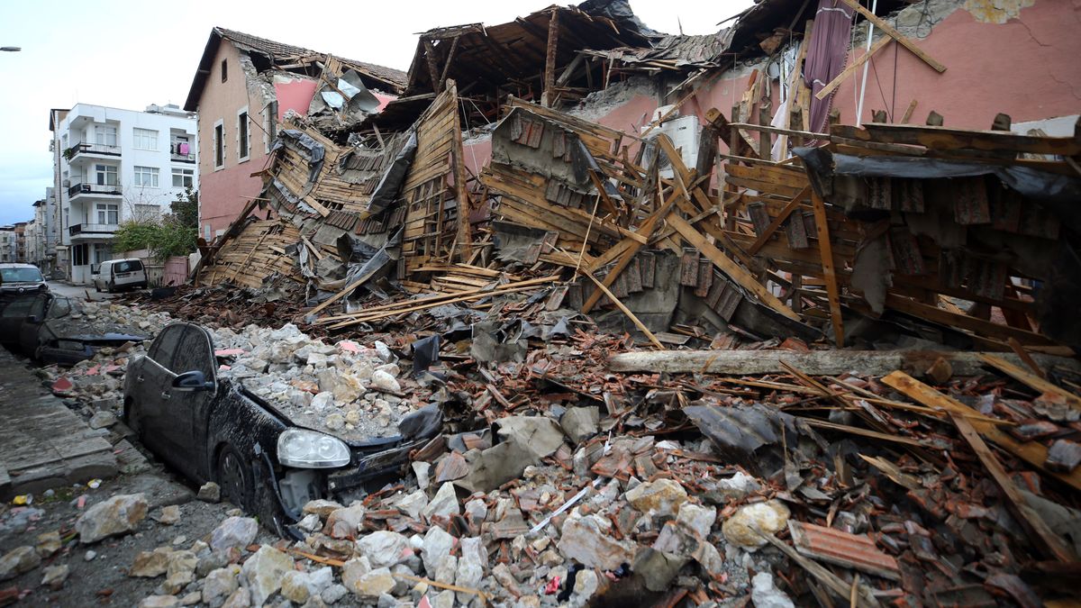Destrozos por el terremoto de Turquía