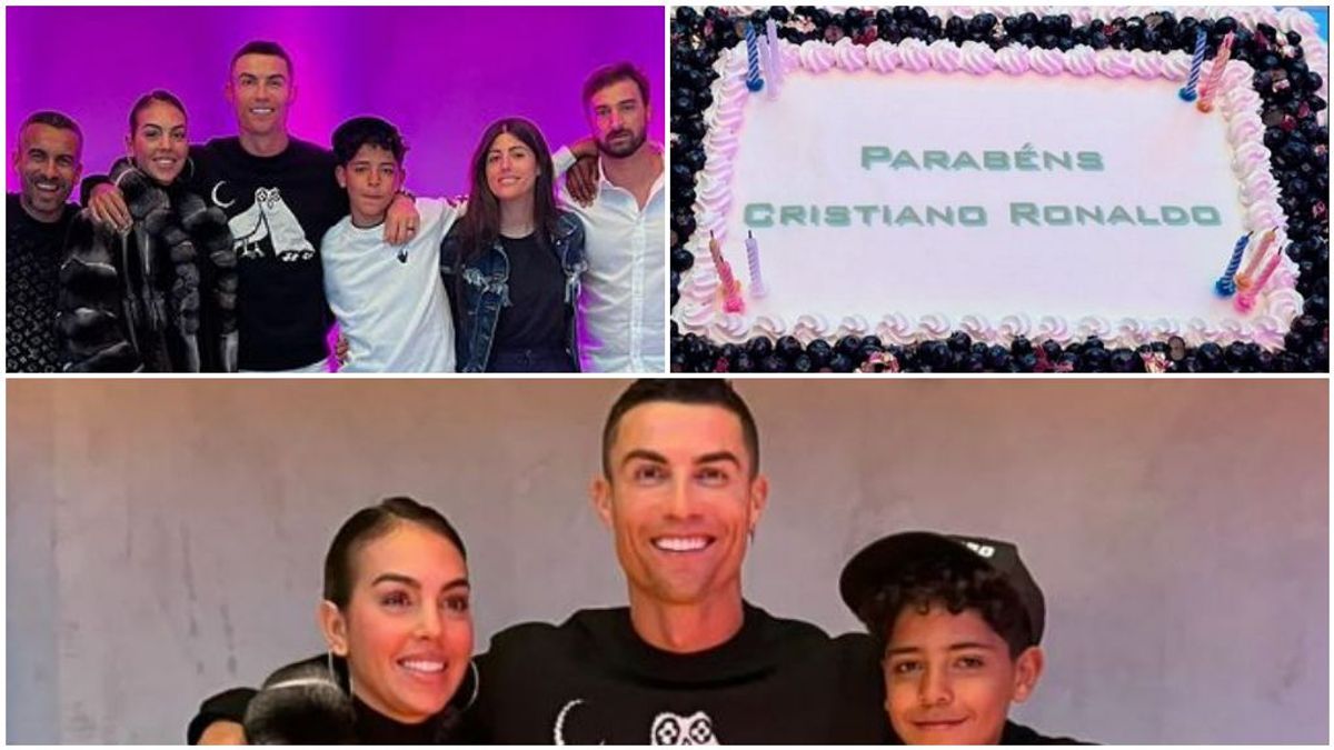 El cumpleaños de Cristiano en Arabia desde dentro: varias tartas, amigos y ausencias familiares