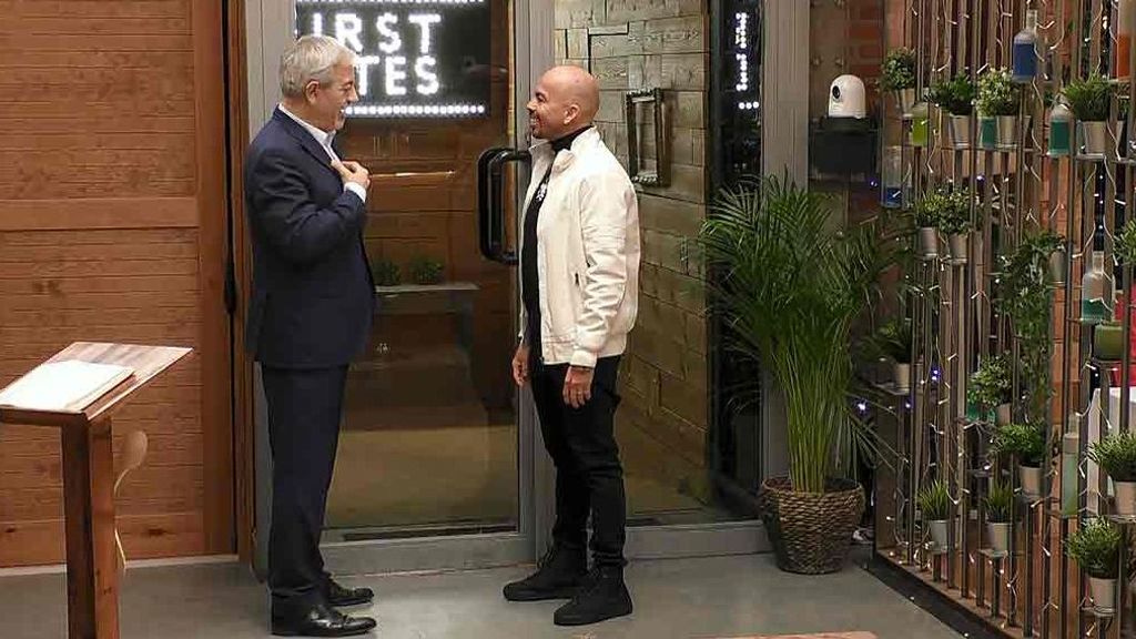 Luis durante su cita en 'First Dates'