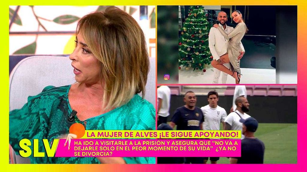María Patiño, sobre la mujer de Dani Alves: "Me transmiten que había tomado la decisión de divorciarse"