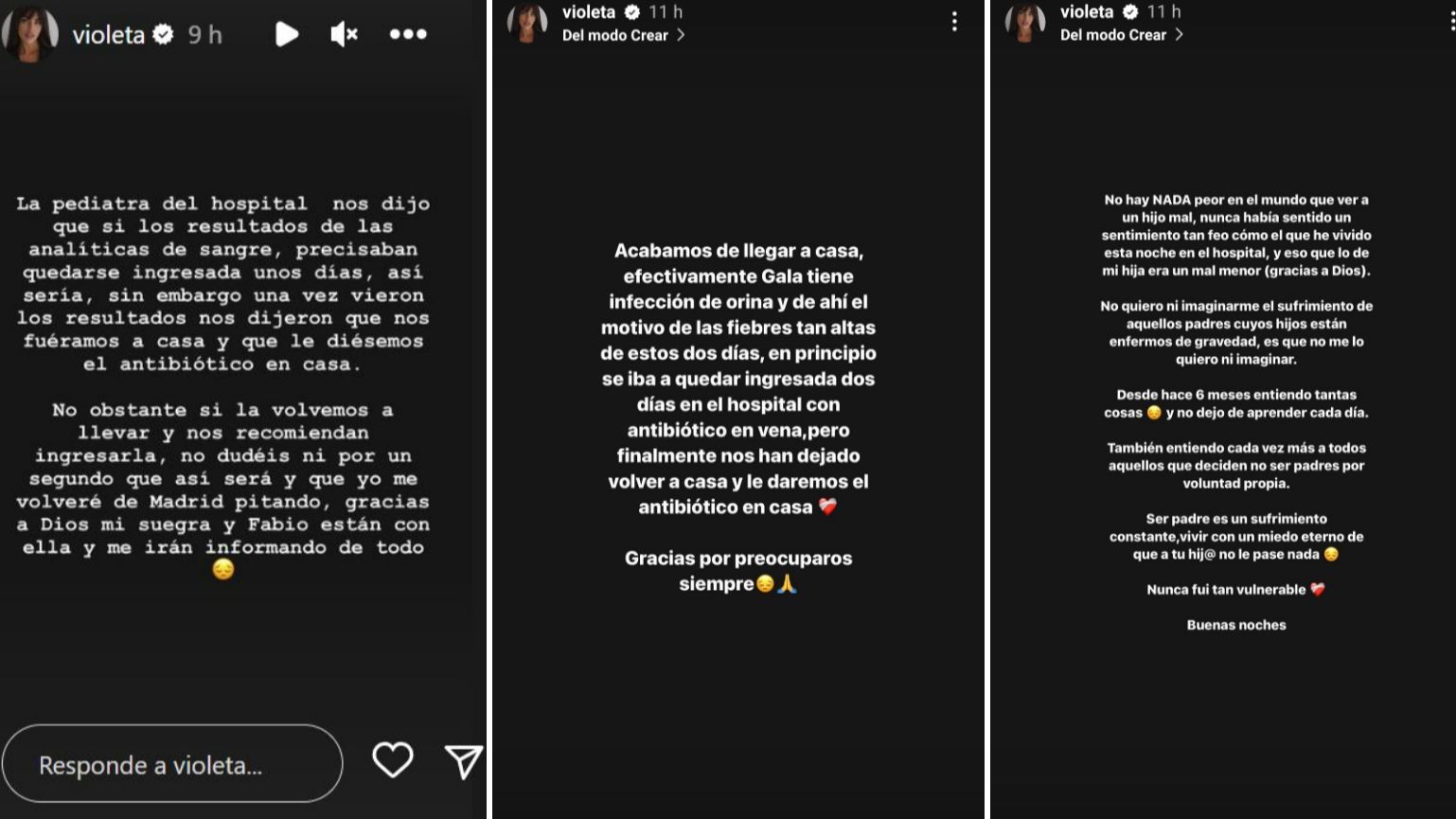 Violeta Mangriñán ha hablado del problema de salud de Gala