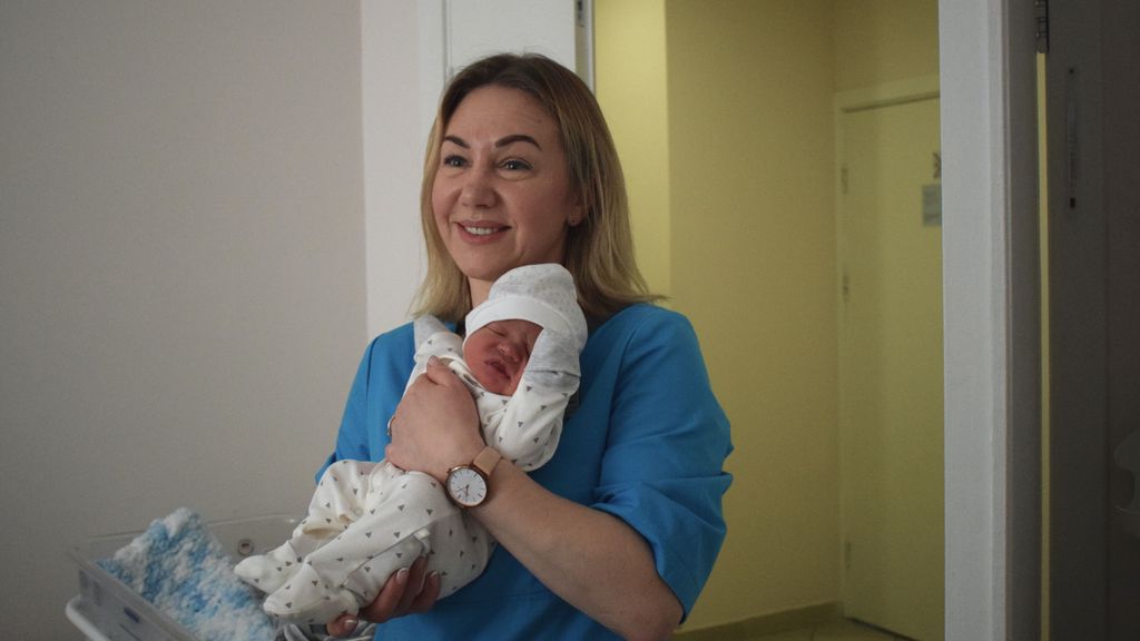 Vitalina, ginecóloga en Kiev