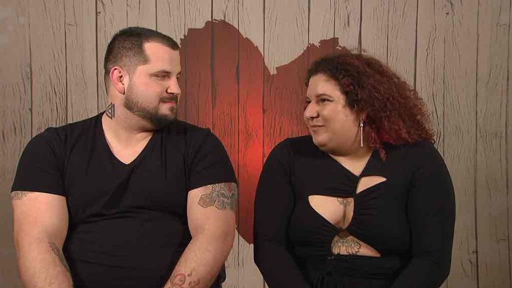 Alejandro y Noelia durante su cita en 'First Dates'