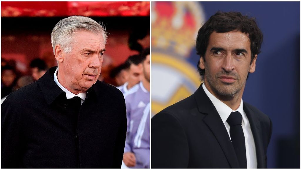 Ancelotti y Raúl González