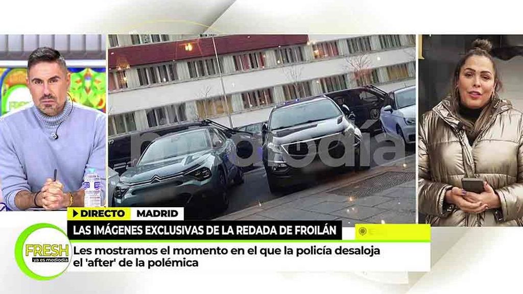 Imágenes exclusivas del desalojo de Froilán del after ilegal de la calle Orense: “Es un club privado de intercambio de parejas”