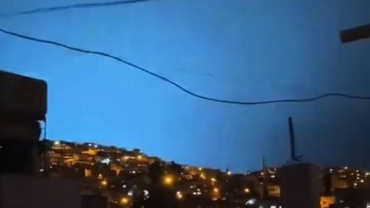 Luces antes del terremoto