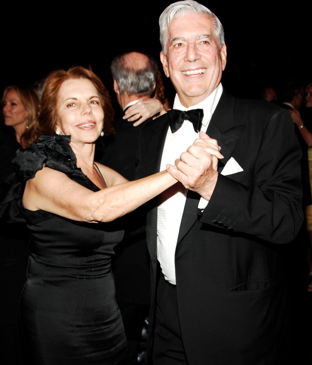 Patricia Llosa y Mario Vargas Llosa en Nueva York (2008)