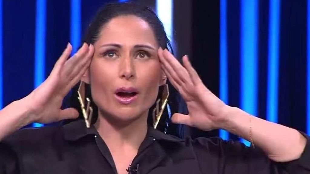 Rosa López en un programa de televisión