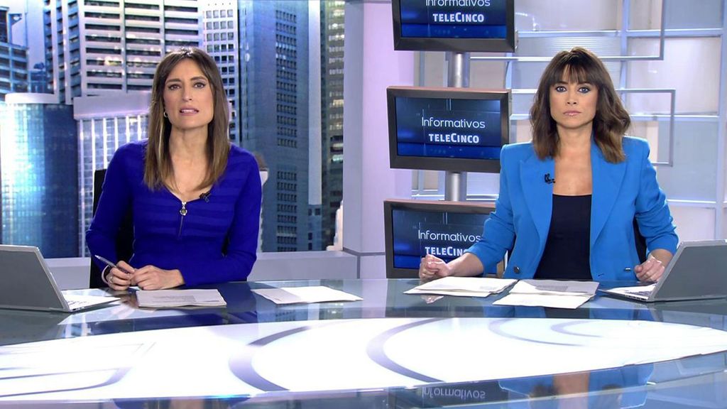 Con Arancha Morales y Leticia Iglesias Informativos Telecinco 2023 Matinal 08/02/2023