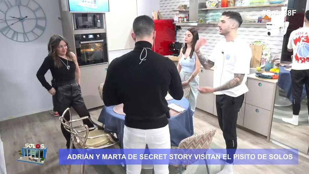 Marta Jurado y Adrián Tello conocen a Ana Nicolás y Mario González