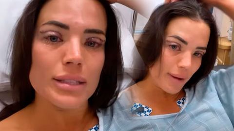Alyson Eckmann se somete a una operación en los ojos y enseña las