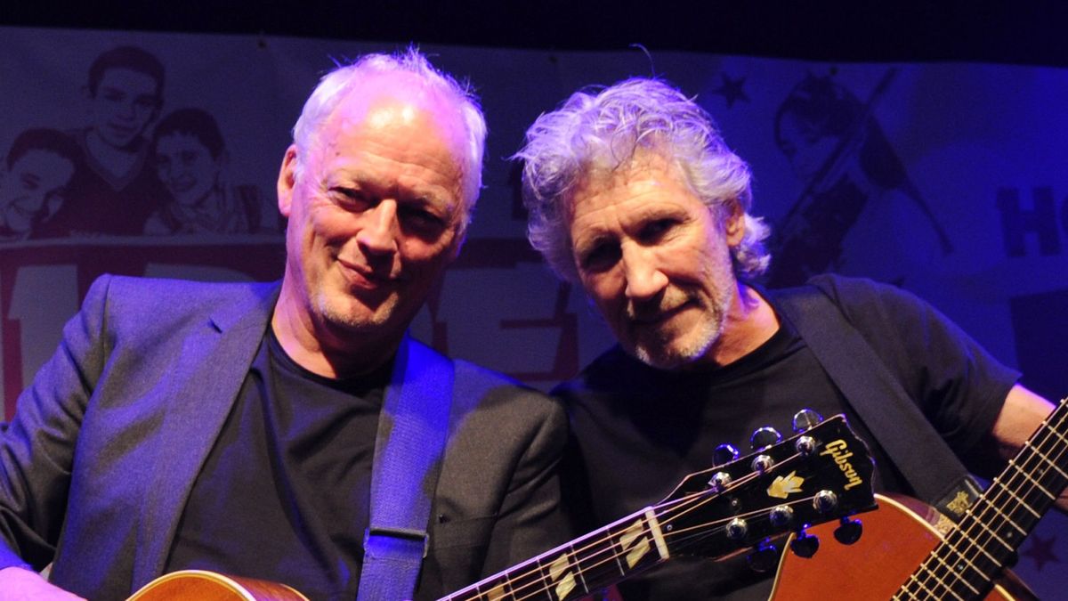 David Gilmour y Roger Waters