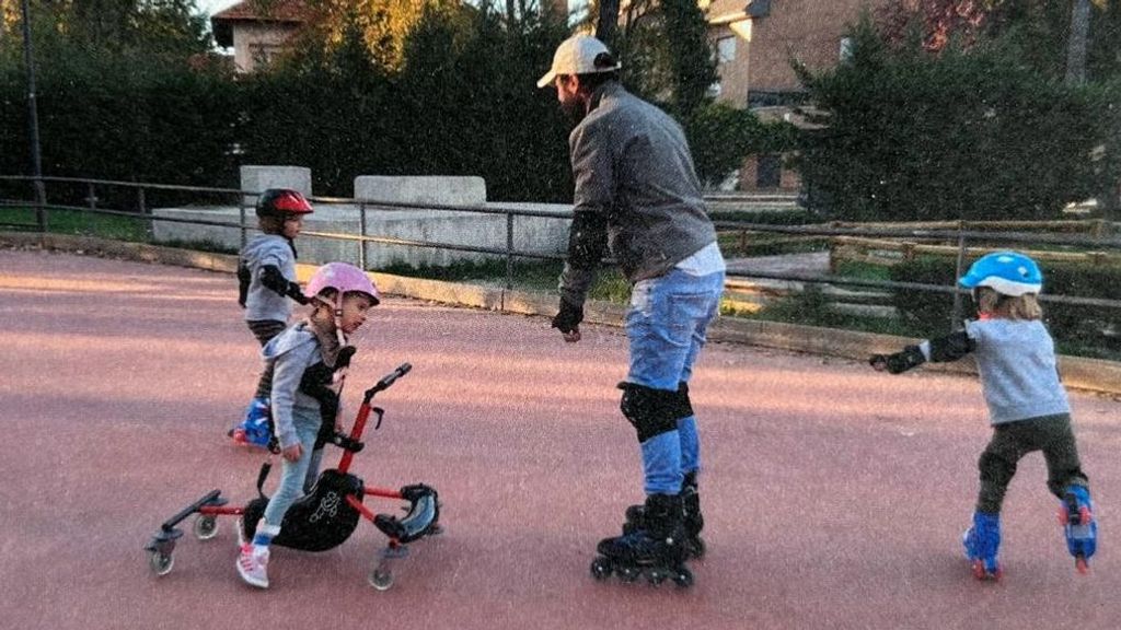 El patinaje extremo ha ayudado a Paco a entender la discapcidad de su hija