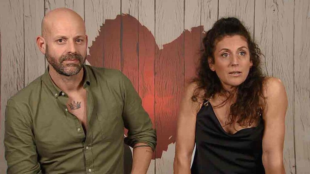 Fernando y Sara durante su cita en 'First Dates'